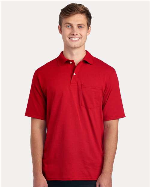 JERZEES - Men's Dri-Power® Polo with Pocket - 436MP
