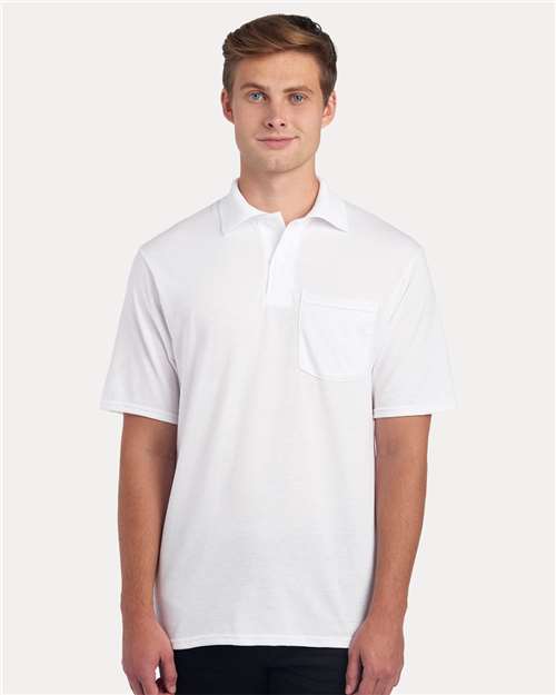 JERZEES - Men's Dri-Power® Polo with Pocket - 436MP