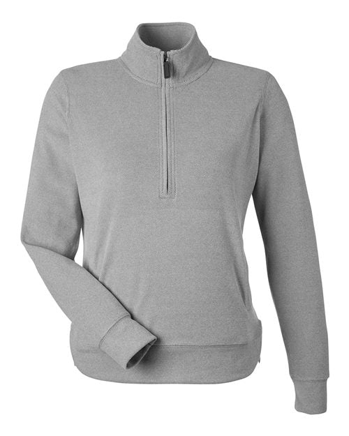 J. America - Women's Element Fleece Quarter-Zip Sweatshirt - 8762