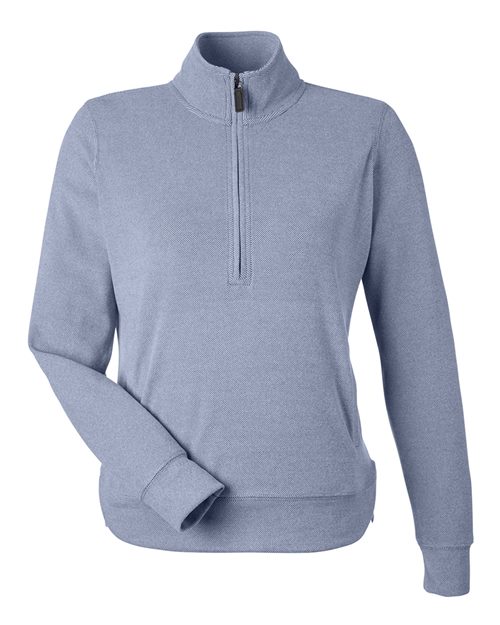 J. America - Sudadera de polar Element con cremallera de un cuarto para mujer - 8762