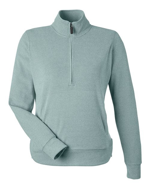 J. America - Sudadera de polar Element con cremallera de un cuarto para mujer - 8762