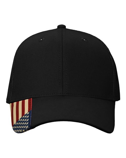 Kati - USA Flag Mesh Cap - AM350M