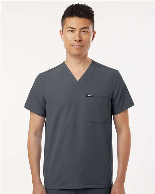 Jaanuu - Men's Holmes Everyday 1-Pocket Scrub V-Neck Top - M10001
