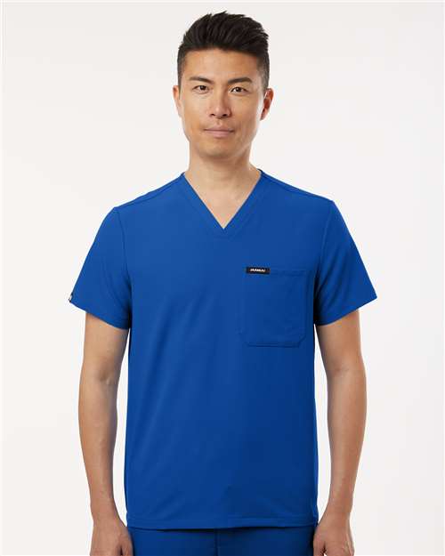 Jaanuu - Men's Holmes Everyday 1-Pocket Scrub V-Neck Top - M10001