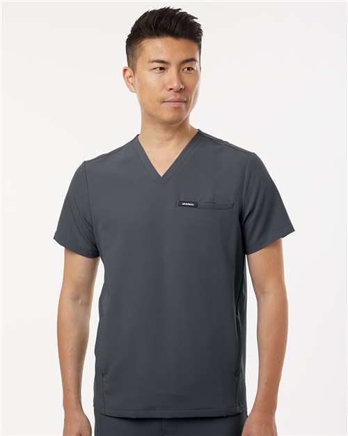 Jaanuu - Men's Platt 3-Pocket Scrub V-Neck Top - M10002