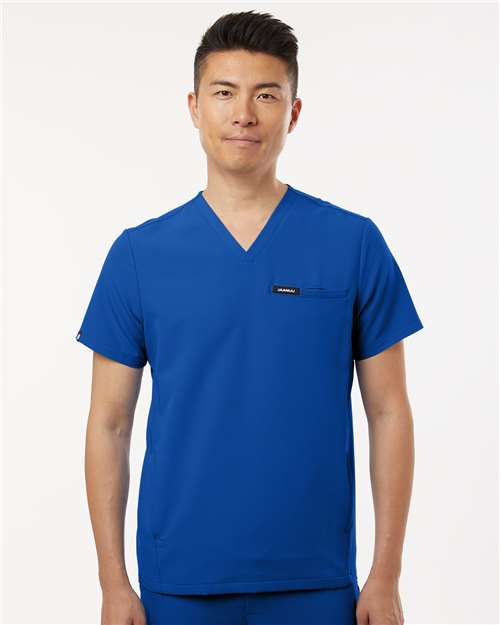 Jaanuu - Men's Platt 3-Pocket Scrub V-Neck Top - M10002
