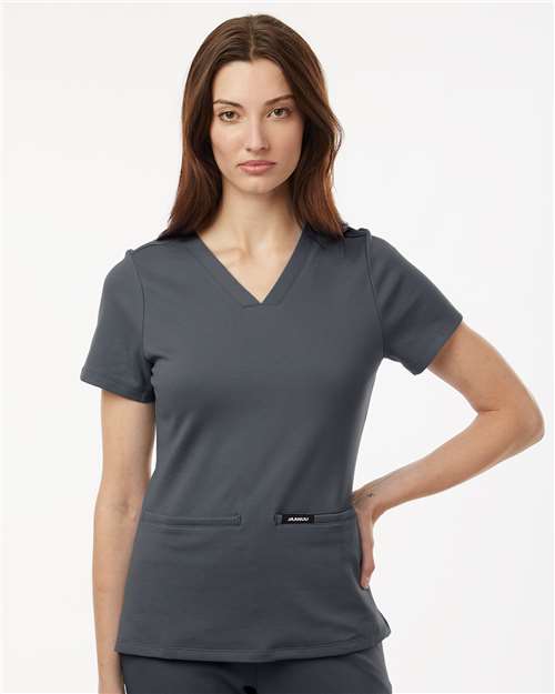 Jaanuu - Women's Cesi UltraSOFT­™ Scrub V-Neck Top - W30003