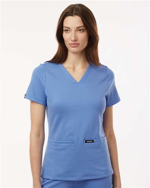 Jaanuu - Women's Cesi UltraSOFT­™ Scrub V-Neck Top - W30003