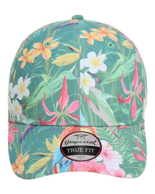 Imperial - Gorra de rendimiento con diseño floral Mahalo - 4065