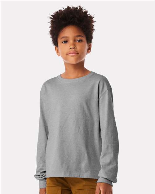 BELLA + CANVAS - Youth 6oz. Heavyweight Long Sleeve Tee - 3511Y