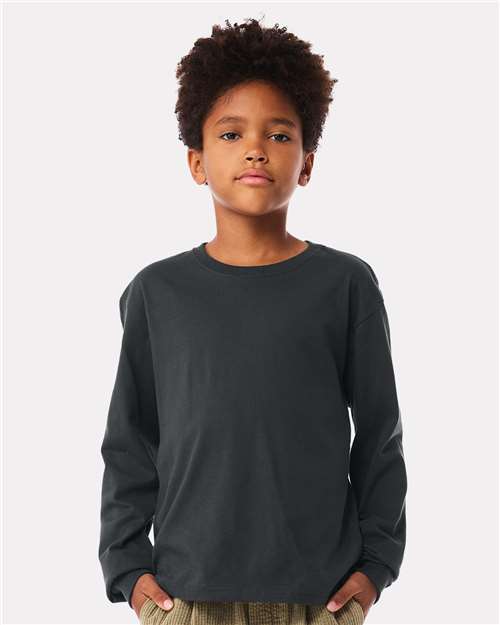 BELLA + CANVAS - Youth 6oz. Heavyweight Long Sleeve Tee - 3511Y