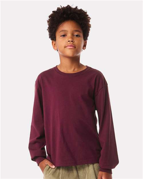 BELLA + CANVAS - Youth 6oz. Heavyweight Long Sleeve Tee - 3511Y