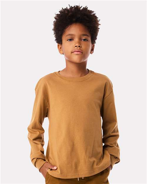 BELLA + CANVAS - Youth 6oz. Heavyweight Long Sleeve Tee - 3511Y