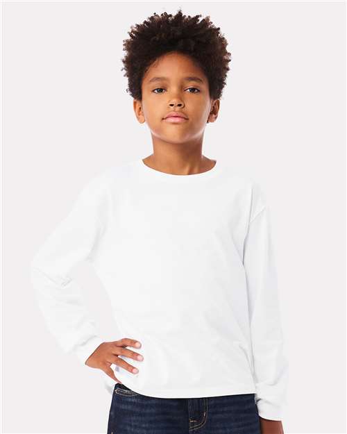 BELLA + CANVAS - Youth 6oz. Heavyweight Long Sleeve Tee - 3511Y