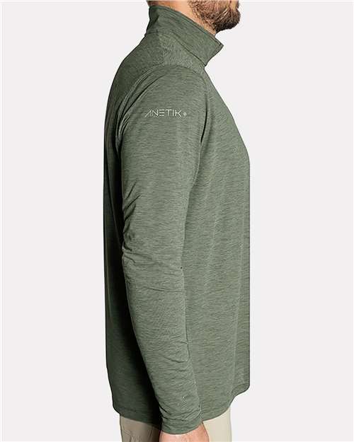 ANETIK - Men's Low Pro Quarter-Zip Pullover - MVQTRL9