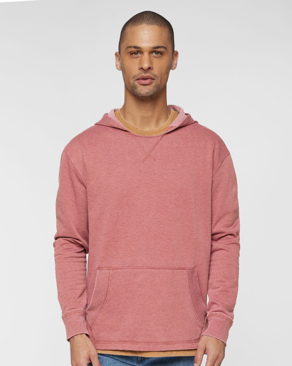 LAT - Unisex Vintage Wash Hoodie Sweatshirt - 6936