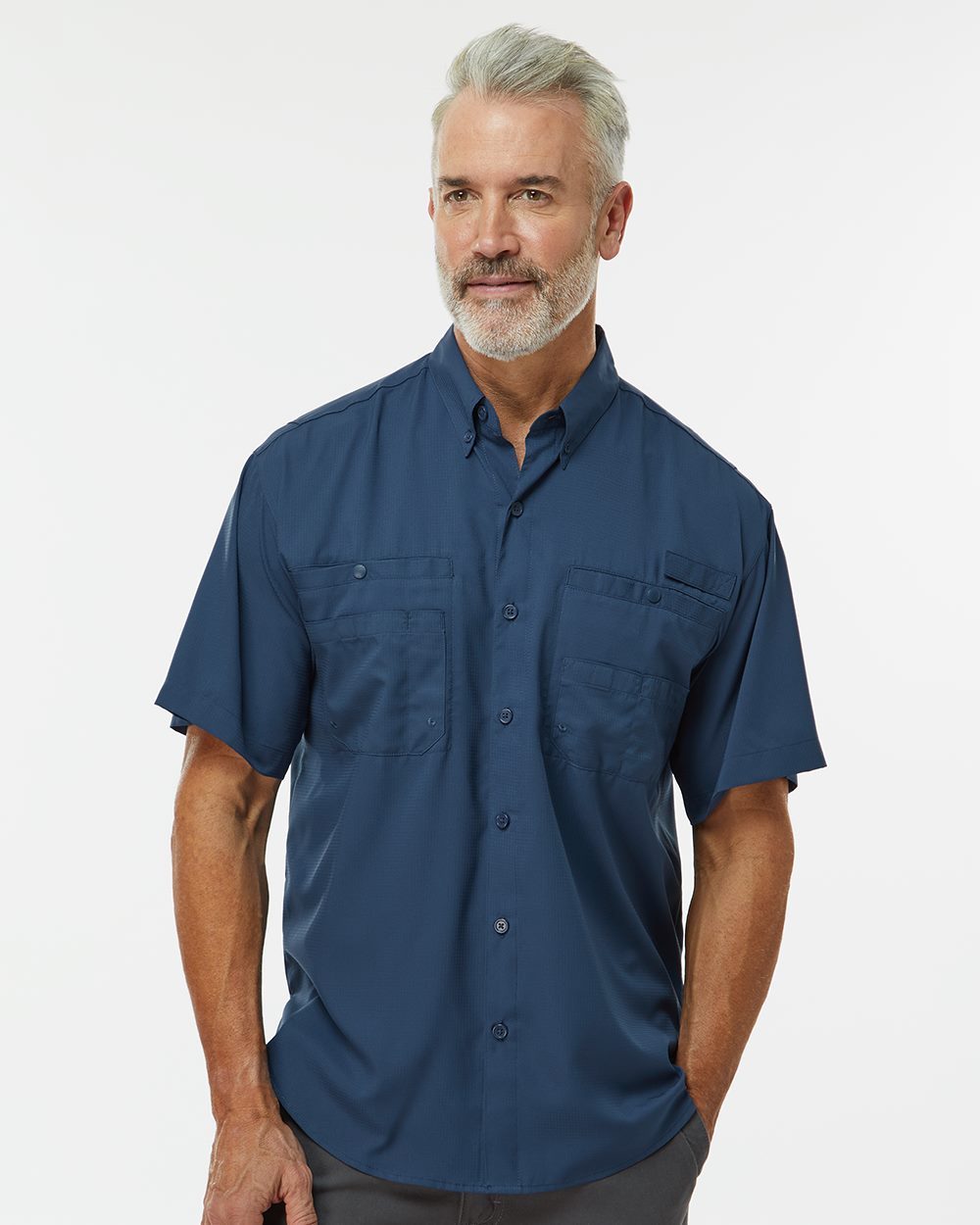 Paragon - Men's Hatteras Performance Short Sleeve Fishing Shirt - 700
