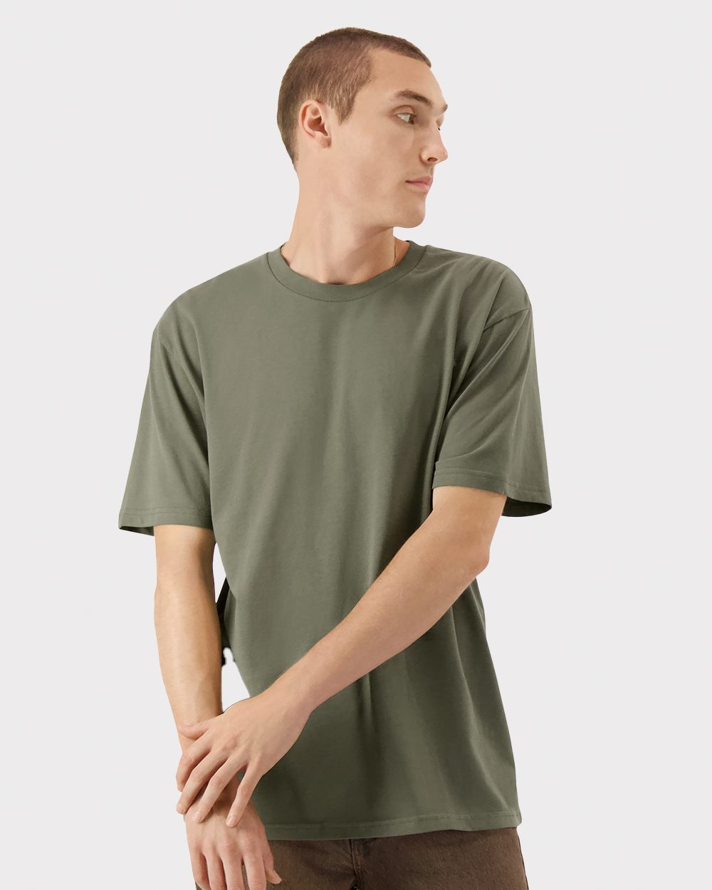 American Apparel - Camiseta unisex de jersey de gamuza Cloud - 5389