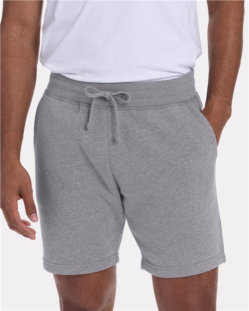 Next Level - Pantalones cortos deportivos de polar unisex - 9903