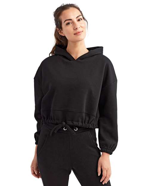 TriDri - Sudadera corta con capucha Maria para mujer - TD085