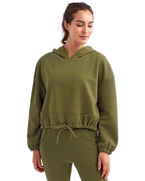 TriDri - Sudadera corta con capucha Maria para mujer - TD085