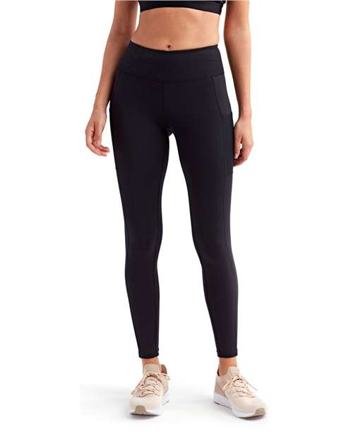 TriDri - Leggings Danica con bolsillo de malla para mujer - TD304