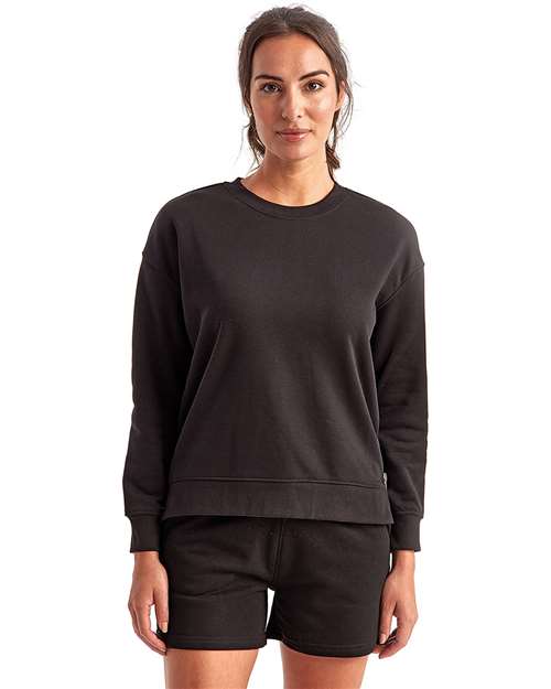 TriDri - Women's Billie Side-Zip Crewneck Sweatshirt - TD600