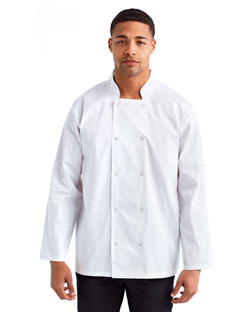 Colección Artisan de Reprime - Chaqueta de chef unisex con diez tachuelas - RP665