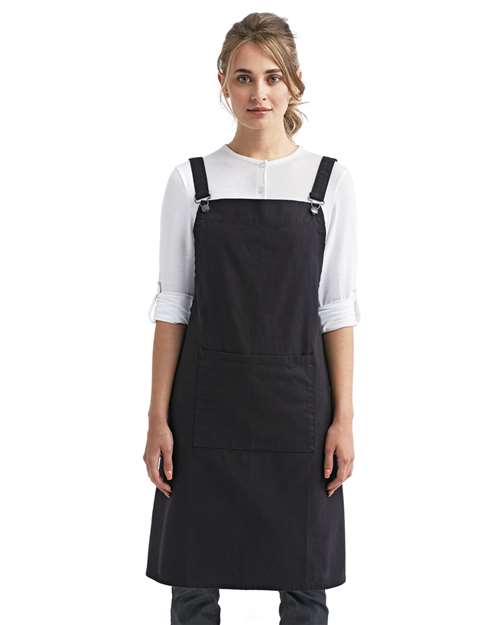 Colección Artisan de Reprime - Delantal de barista con espalda cruzada - RP129