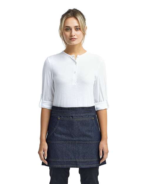Artisan Collection by Reprime - Jeans Stitch Denim Waist Apron - RP125