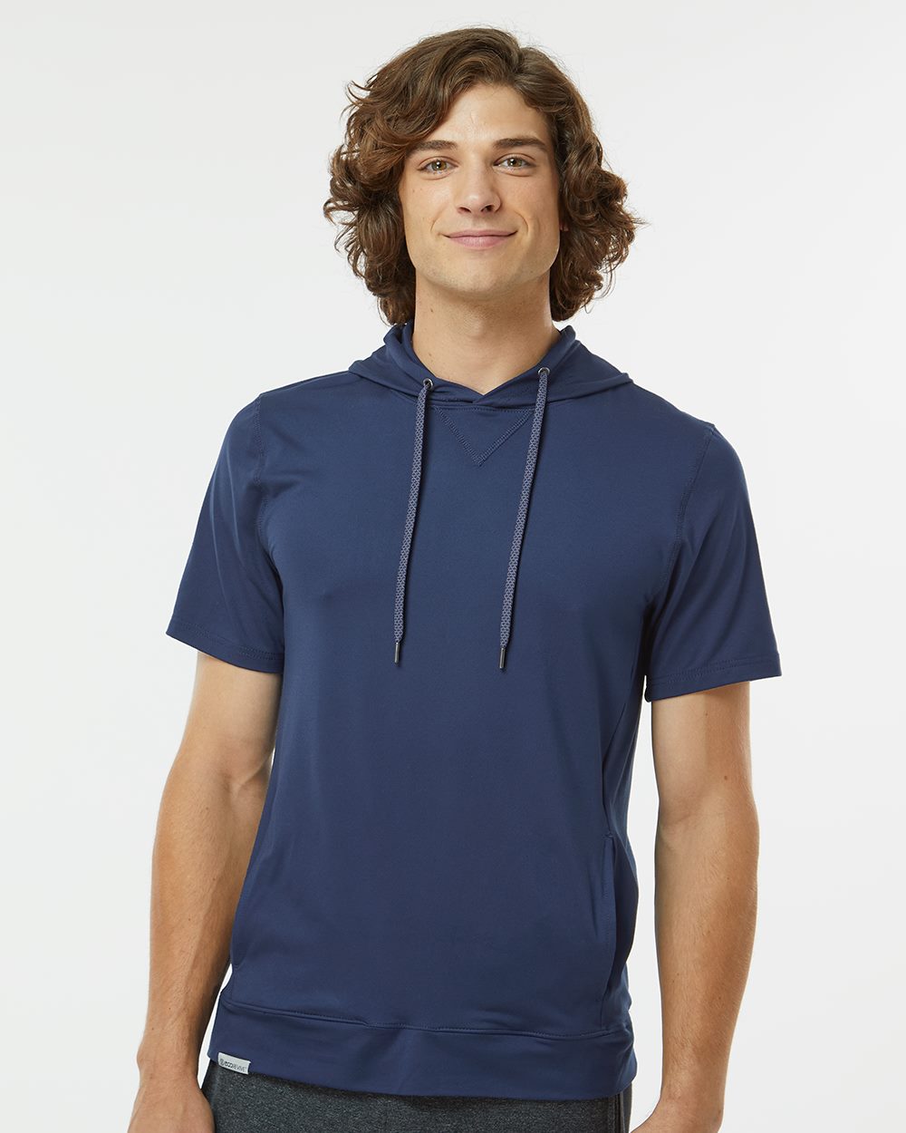 Holloway - Men's Eco Revive™ Ventura Soft Knit Short Sleeve Hooded Sweatshirt - 222505