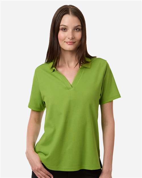 CORE365 - Polo de piqué de alto rendimiento Resolve CVC para mujer - CE106W