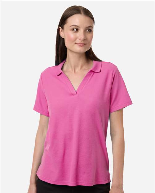 CORE365 - Polo de piqué de alto rendimiento Resolve CVC para mujer - CE106W