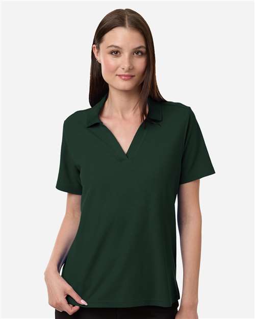 CORE365 - Polo de piqué de alto rendimiento Resolve CVC para mujer - CE106W