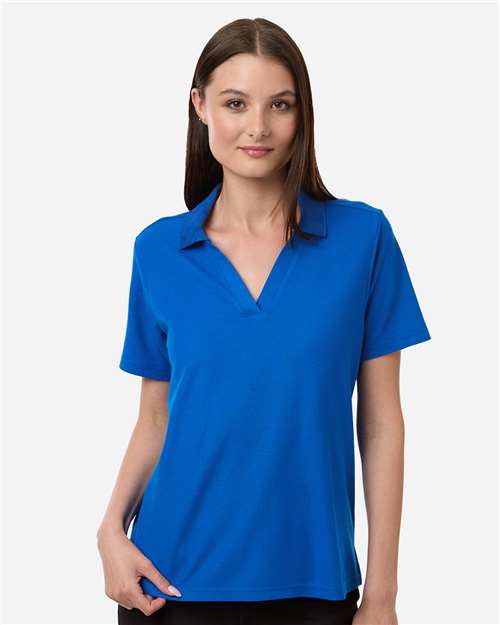 CORE365 - Polo de piqué de alto rendimiento Resolve CVC para mujer - CE106W