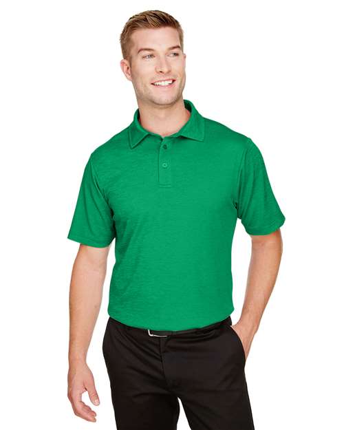 Devon & Jones - Men's CrownLux Performance® Address Mélange Polo - DG22
