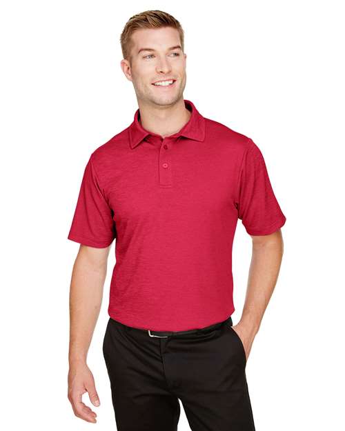 Devon & Jones - Polo CrownLux Performance® Address Mélange para hombre - DG22