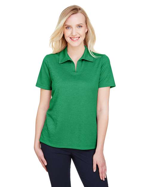 Devon & Jones - Polo CrownLux Performance® Address Melange para mujer - DG22W