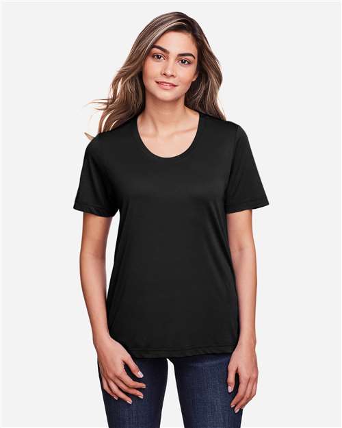 CORE365 - Camiseta deportiva Fusion ChromaSoft™ para mujer - CE111W