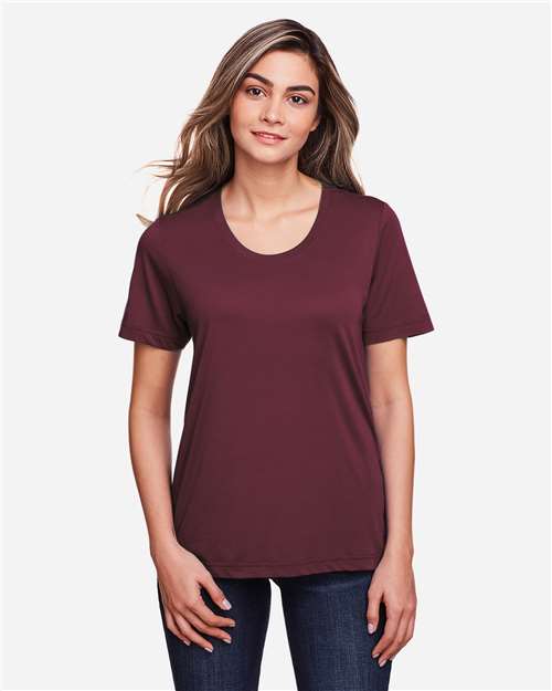 CORE365 - Camiseta deportiva Fusion ChromaSoft™ para mujer - CE111W