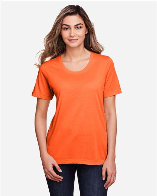 CORE365 - Camiseta deportiva Fusion ChromaSoft™ para mujer - CE111W