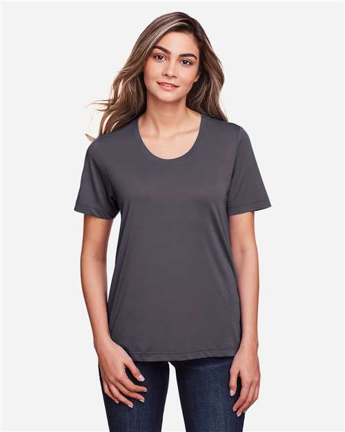 CORE365 - Camiseta deportiva Fusion ChromaSoft™ para mujer - CE111W