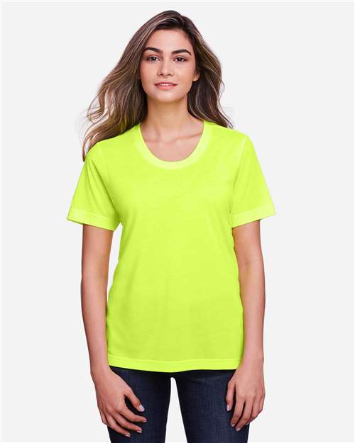 CORE365 - Camiseta deportiva Fusion ChromaSoft™ para mujer - CE111W