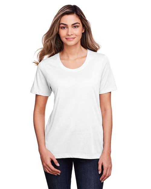 CORE365 - Camiseta deportiva Fusion ChromaSoft™ para mujer - CE111W