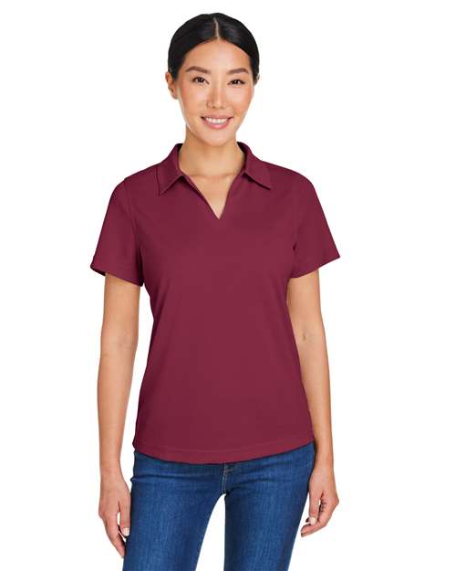 CORE365 - Polo de malla Snag Protect para mujer - CE104W