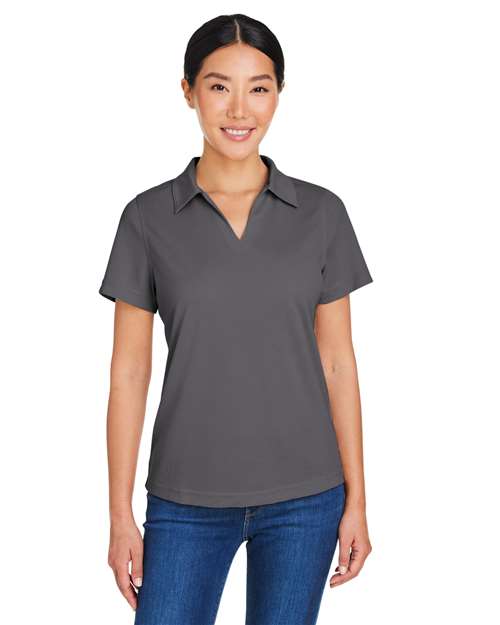 CORE365 - Polo de malla Snag Protect para mujer - CE104W