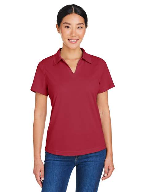 CORE365 - Polo de malla Snag Protect para mujer - CE104W