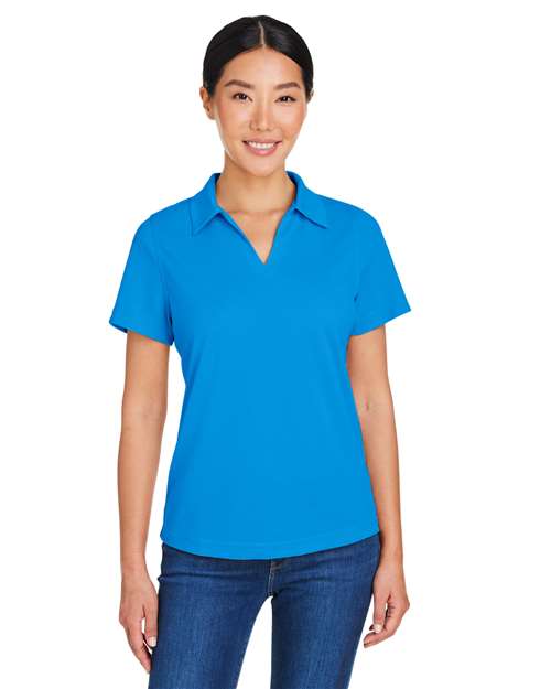 CORE365 - Polo de malla Snag Protect para mujer - CE104W