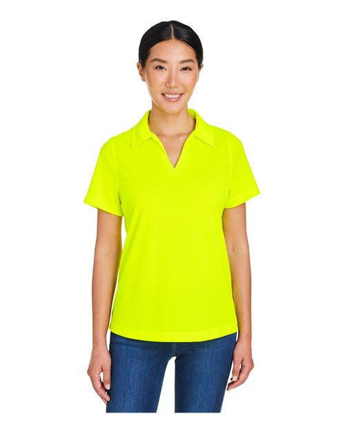 CORE365 - Polo de malla Snag Protect para mujer - CE104W