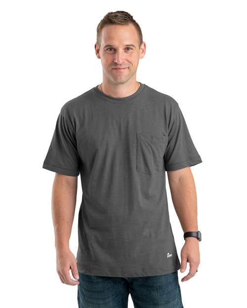 Berne Apparel - Men's Lightweight Performance Pocket T-Shirt - BSM38